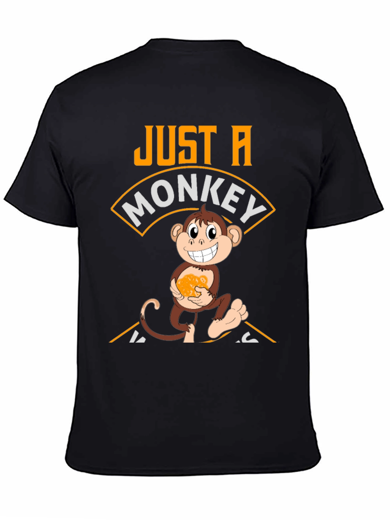 Just A Monkey Who Loves Nanners T-Shirt