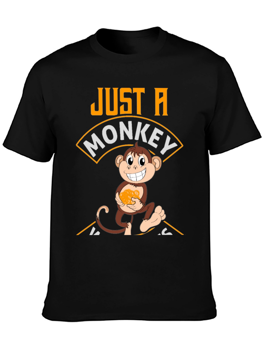 Just A Monkey Who Loves Nanners T-Shirt