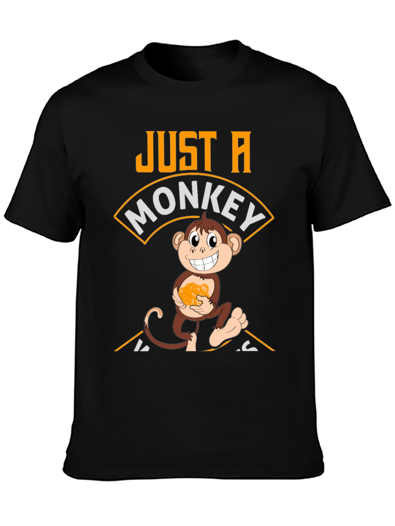 Just A Monkey Who Loves Nanners T-Shirt