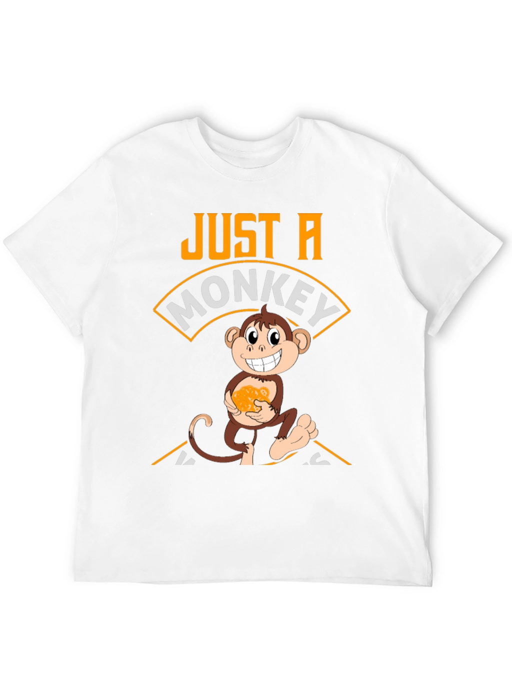 Just A Monkey Who Loves Nanners T-Shirt