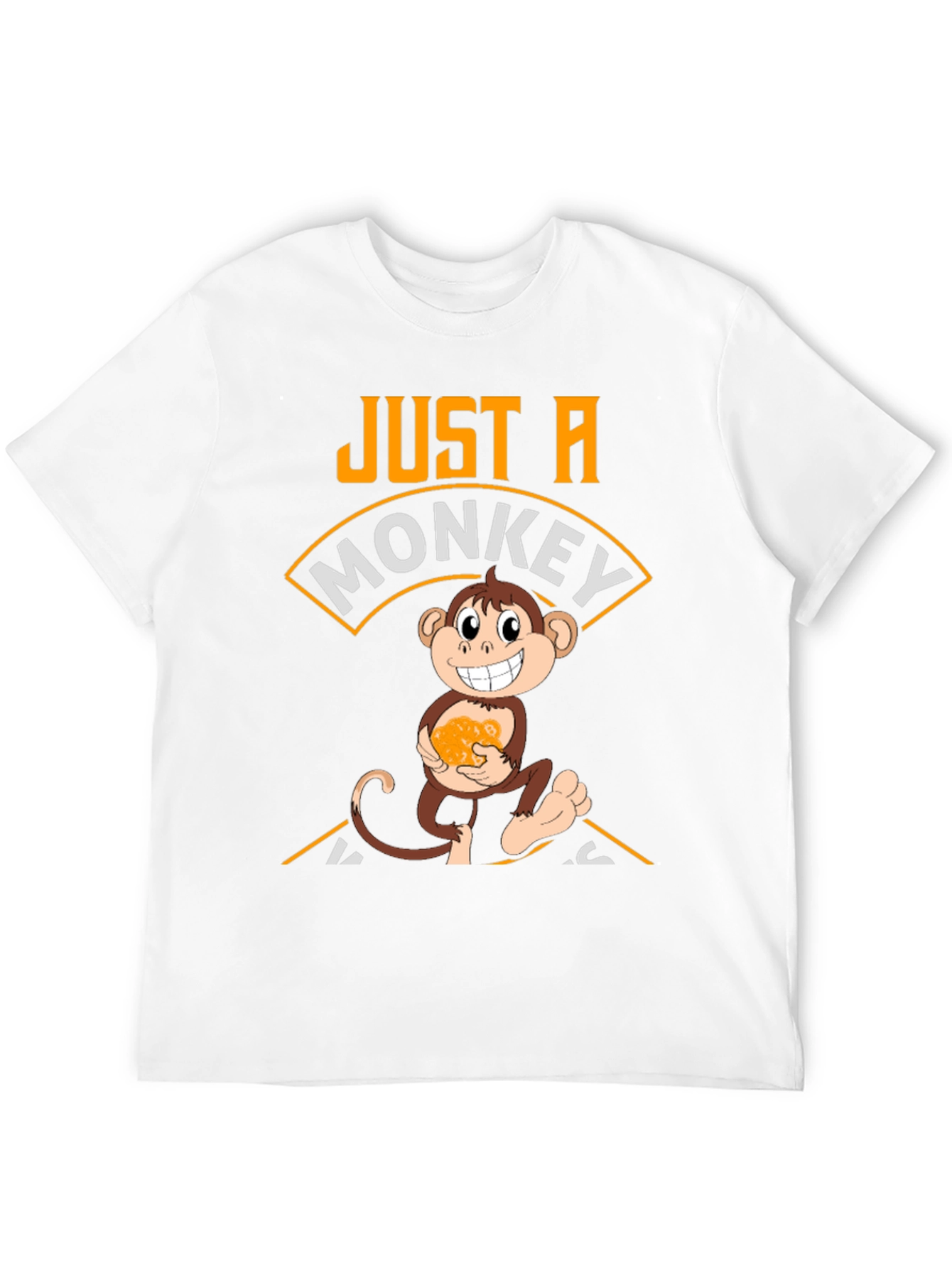 Just A Monkey Who Loves Nanners T-Shirt