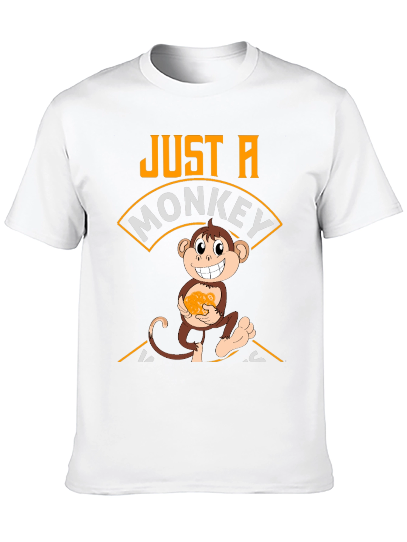 Just A Monkey Who Loves Nanners T-Shirt