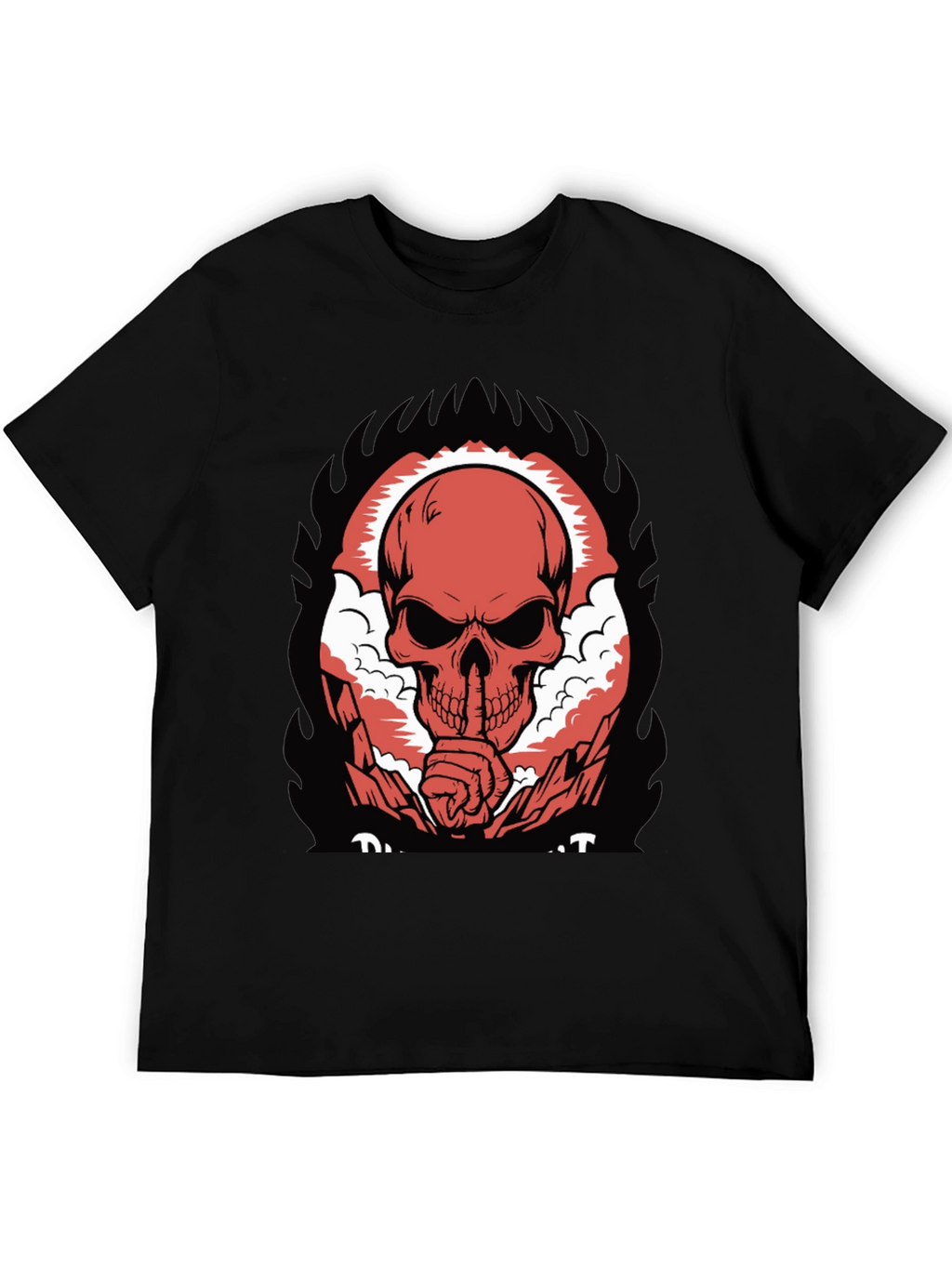 Skull Graphic T-Shirt - Dark Humor Tee