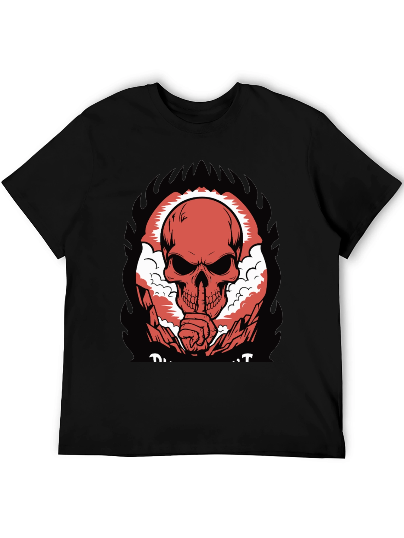 Skull Graphic T-Shirt - Dark Humor Tee