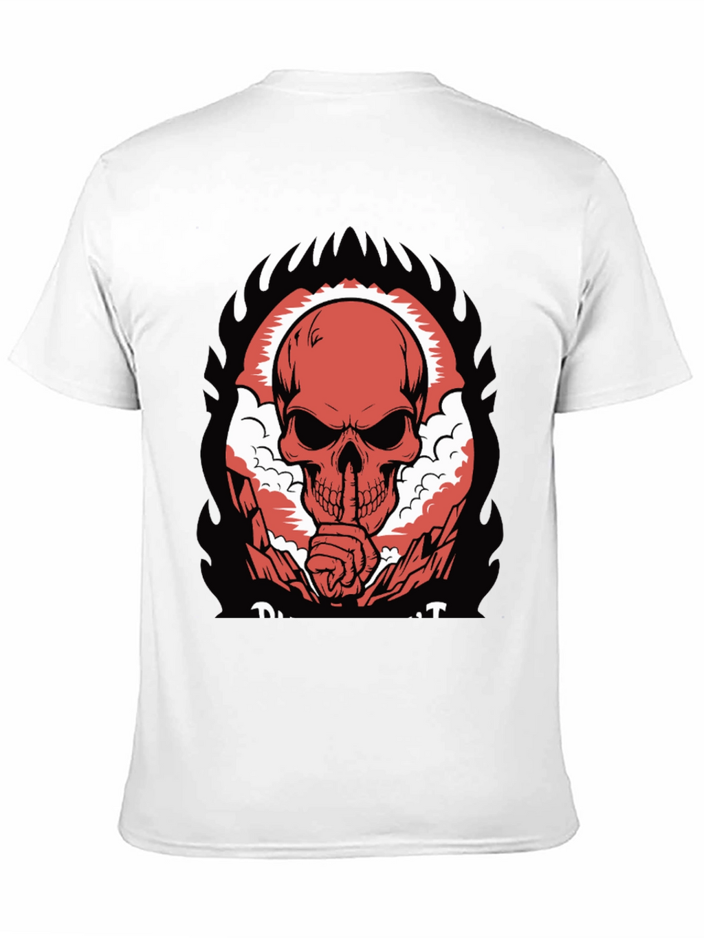 Skull Graphic T-Shirt - Dark Humor Tee