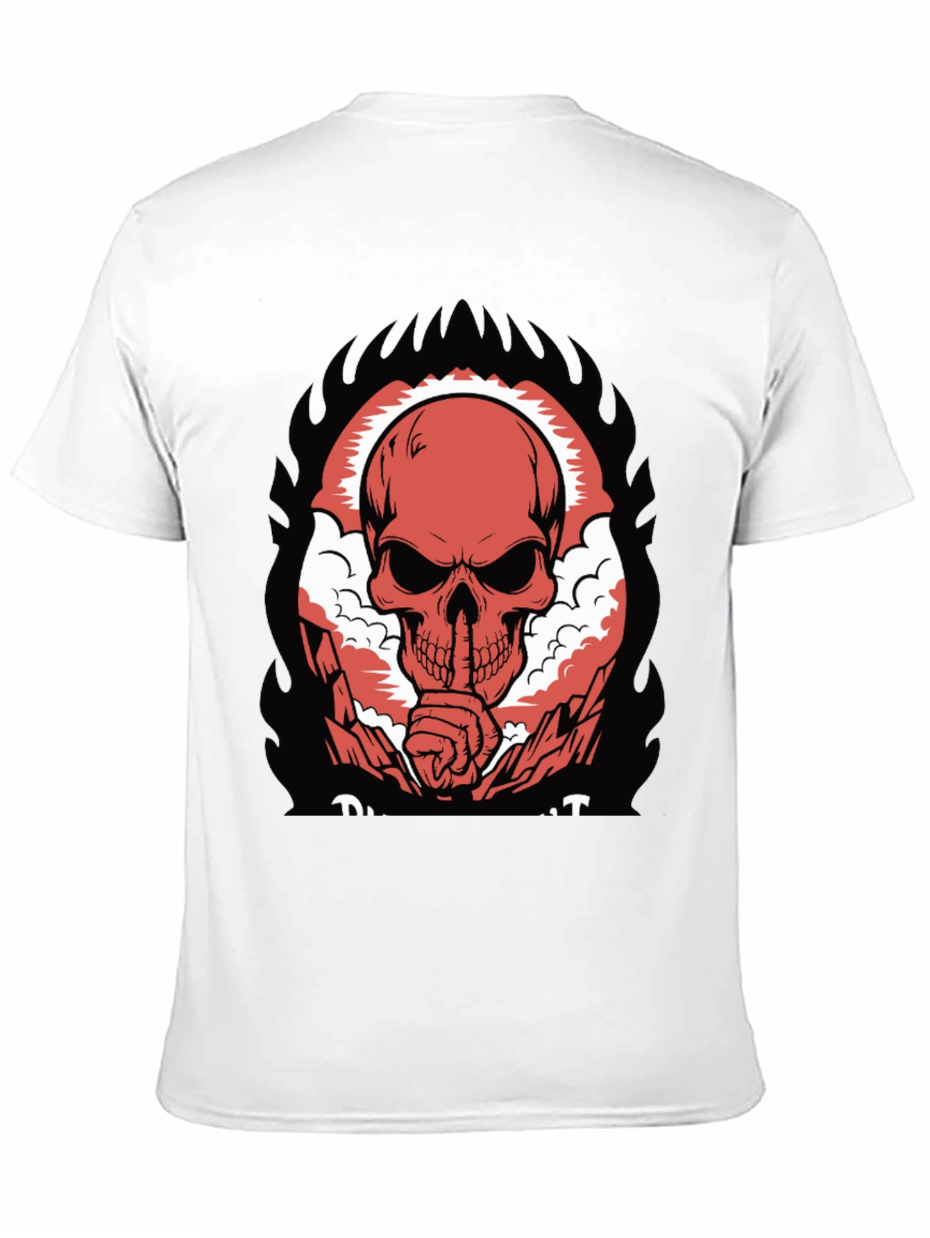 Skull Graphic T-Shirt - Dark Humor Tee