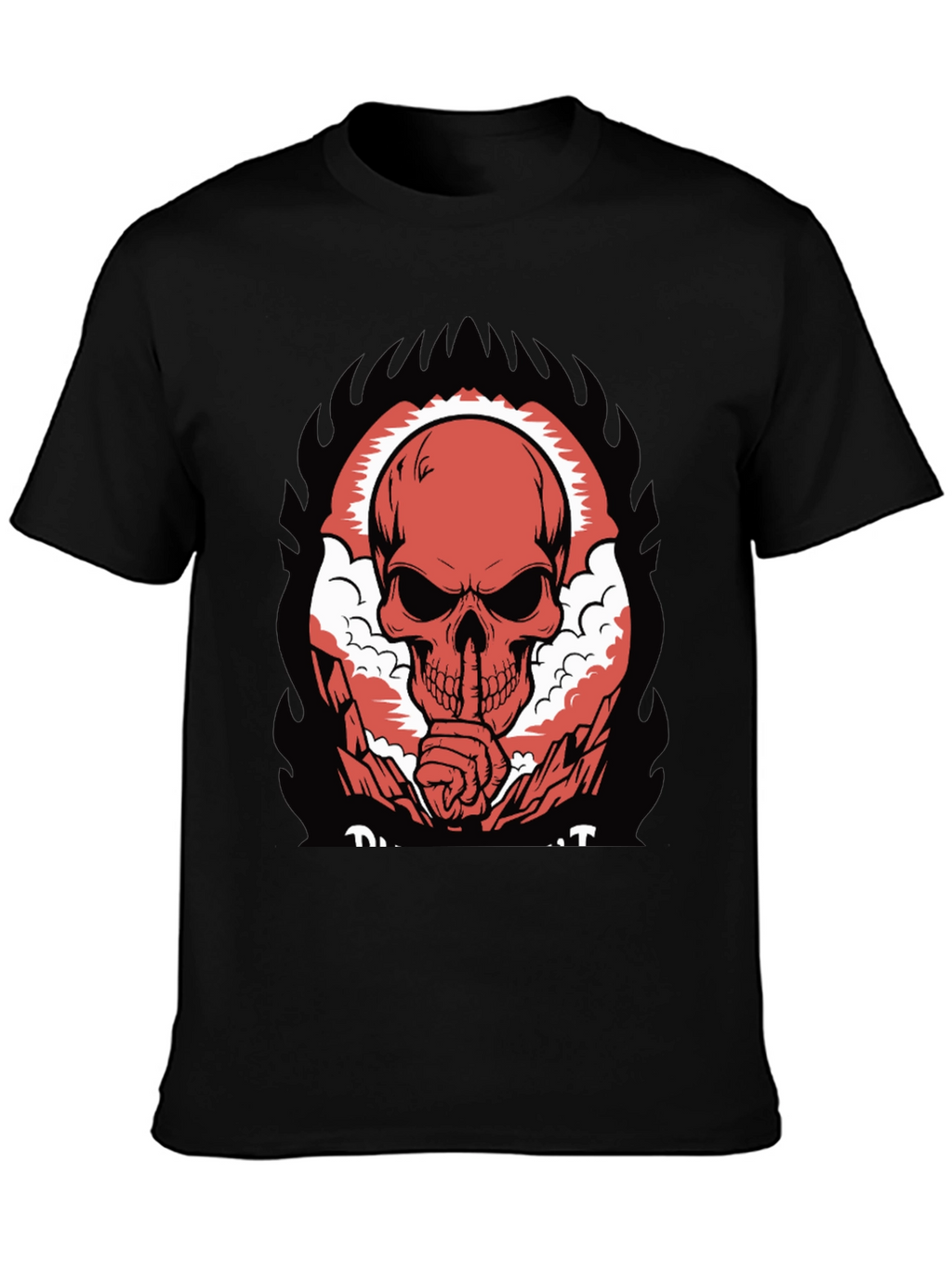 Skull Graphic T-Shirt - Dark Humor Tee
