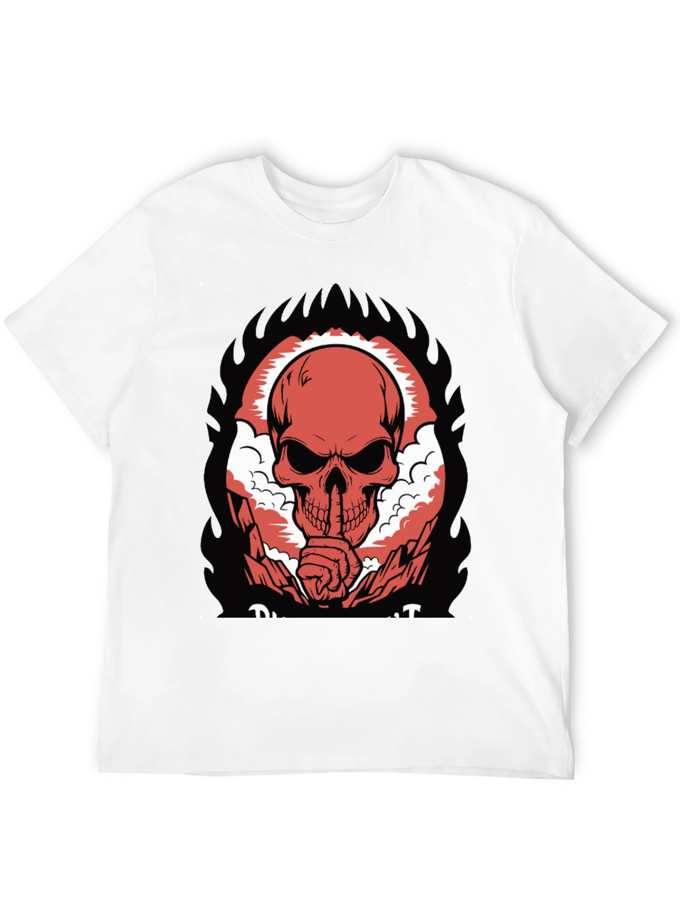 Skull Graphic T-Shirt - Dark Humor Tee