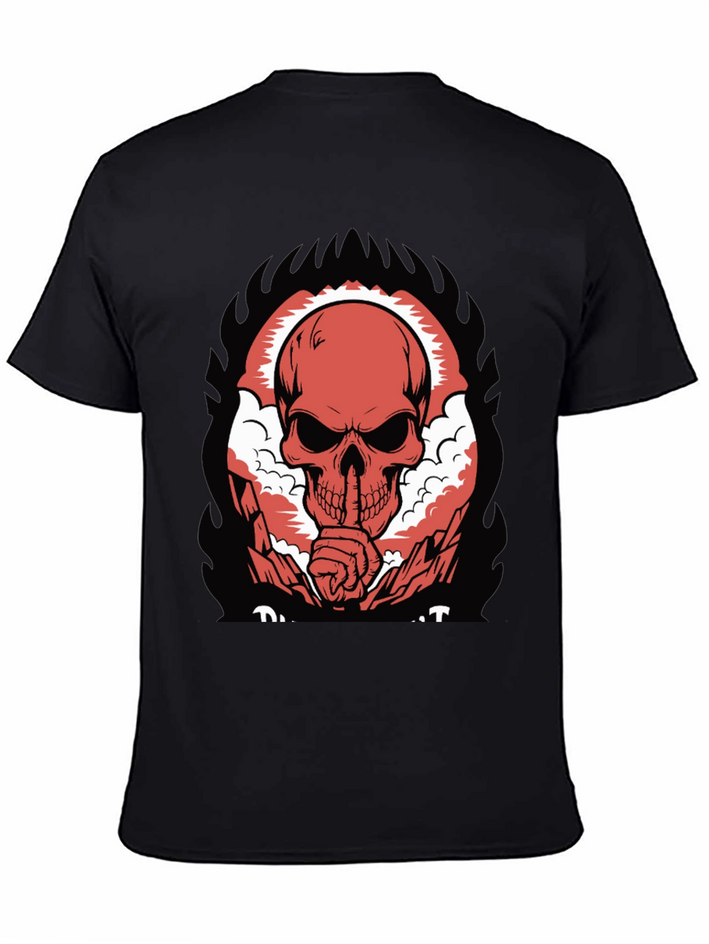 Skull Graphic T-Shirt - Dark Humor Tee