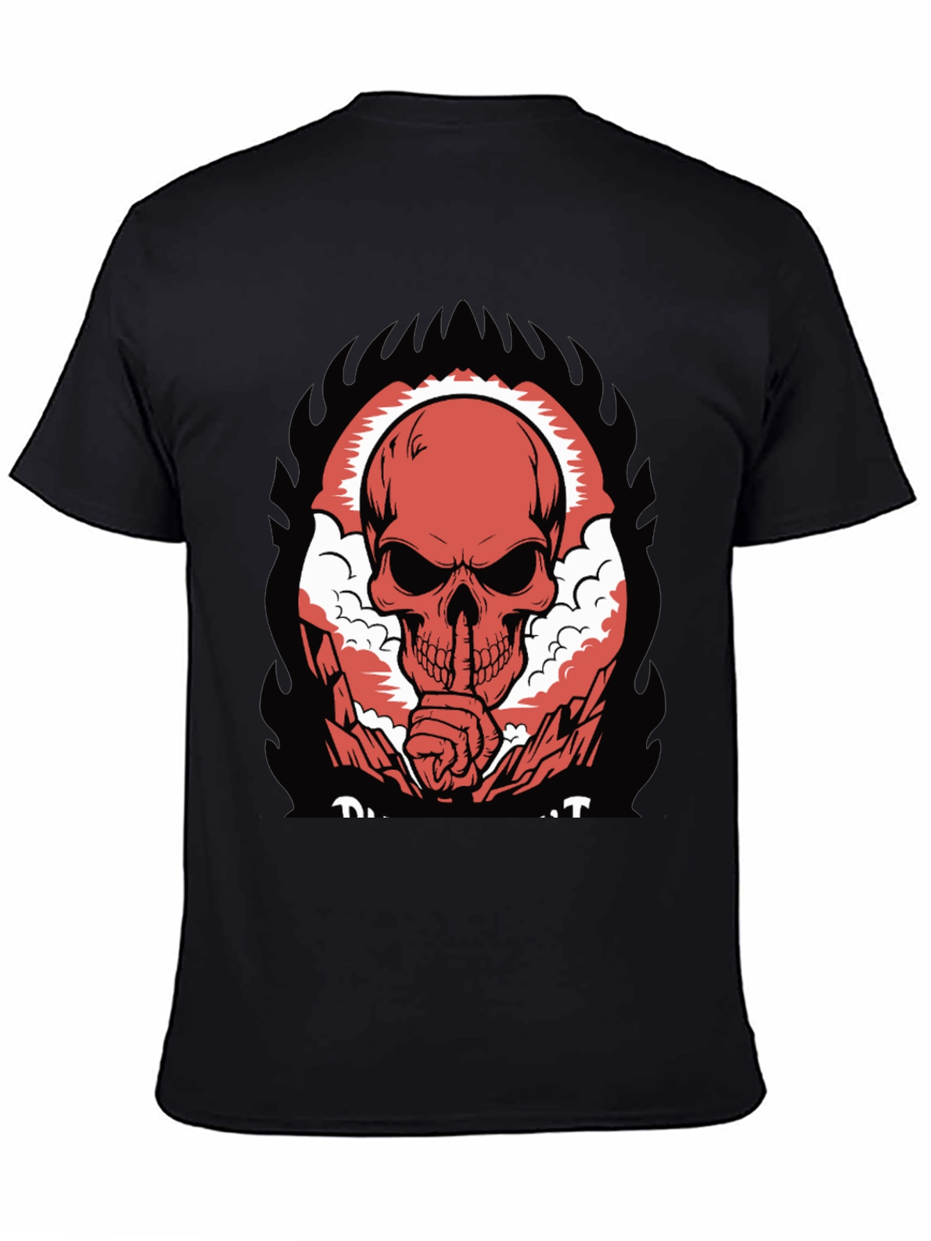 Skull Graphic T-Shirt - Dark Humor Tee