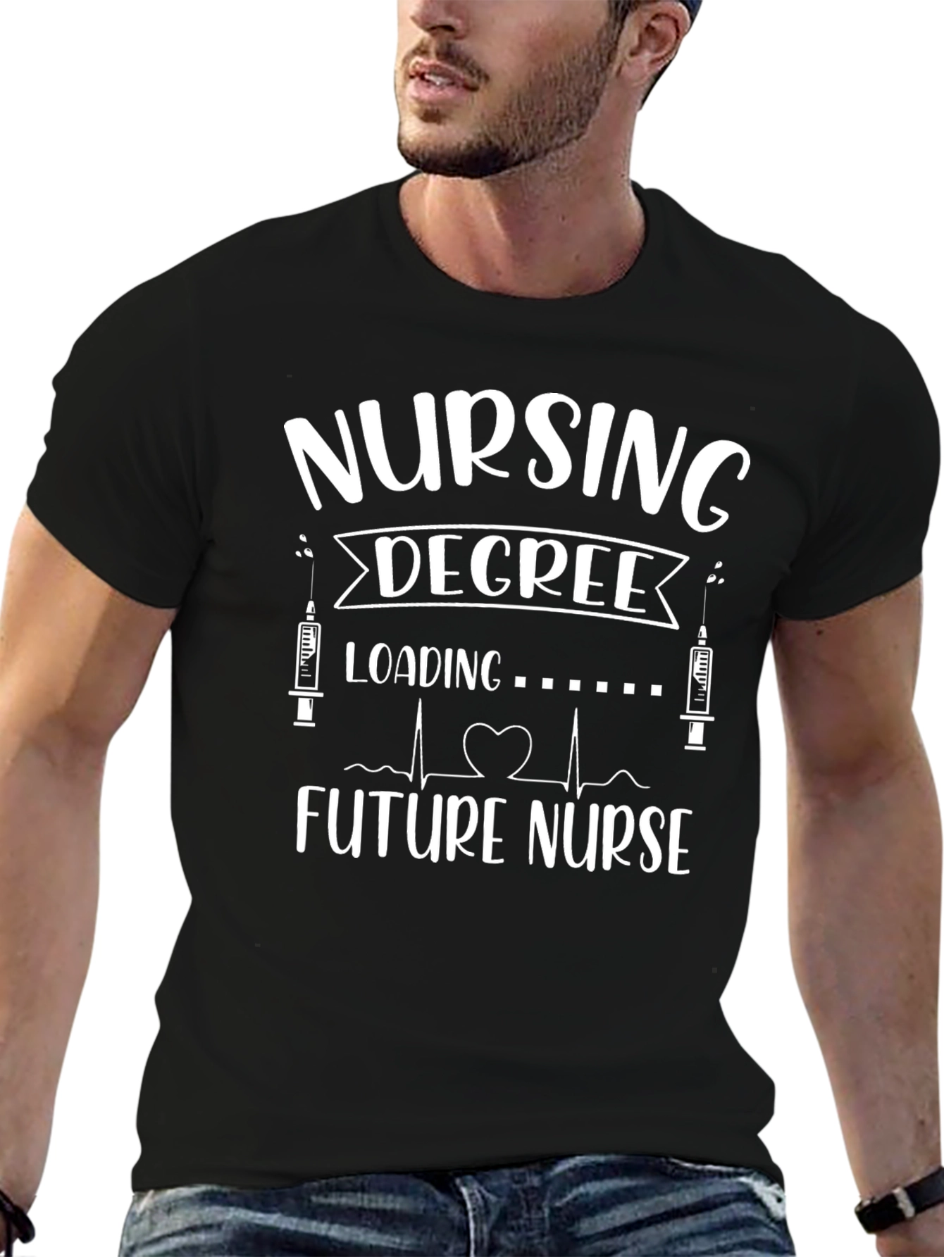 Future Nurse Nursing Degree Loading T-Shirt