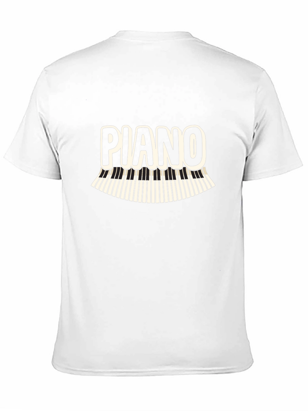 Piano Keys Graphic T-Shirt