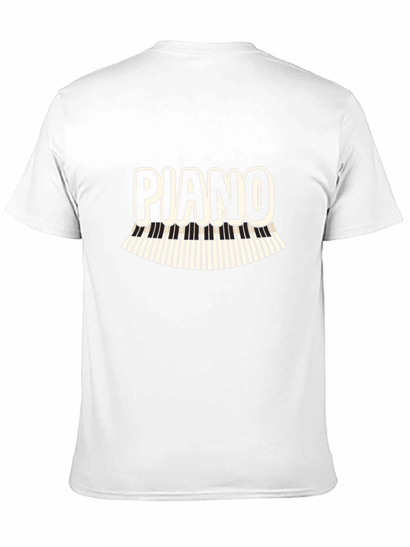 Piano Keys Graphic T-Shirt