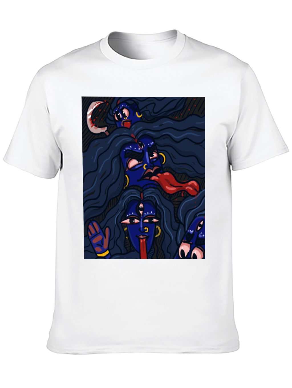 Kali Ma Graphic Tee - Unisex Black T-Shirt