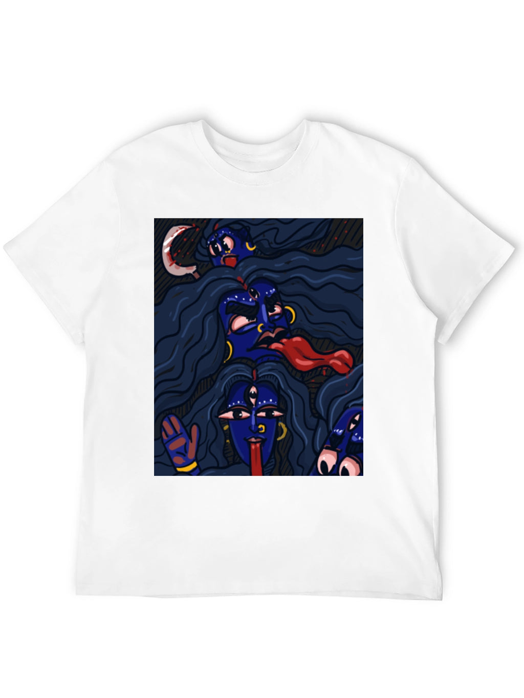 Kali Ma Graphic Tee - Unisex Black T-Shirt