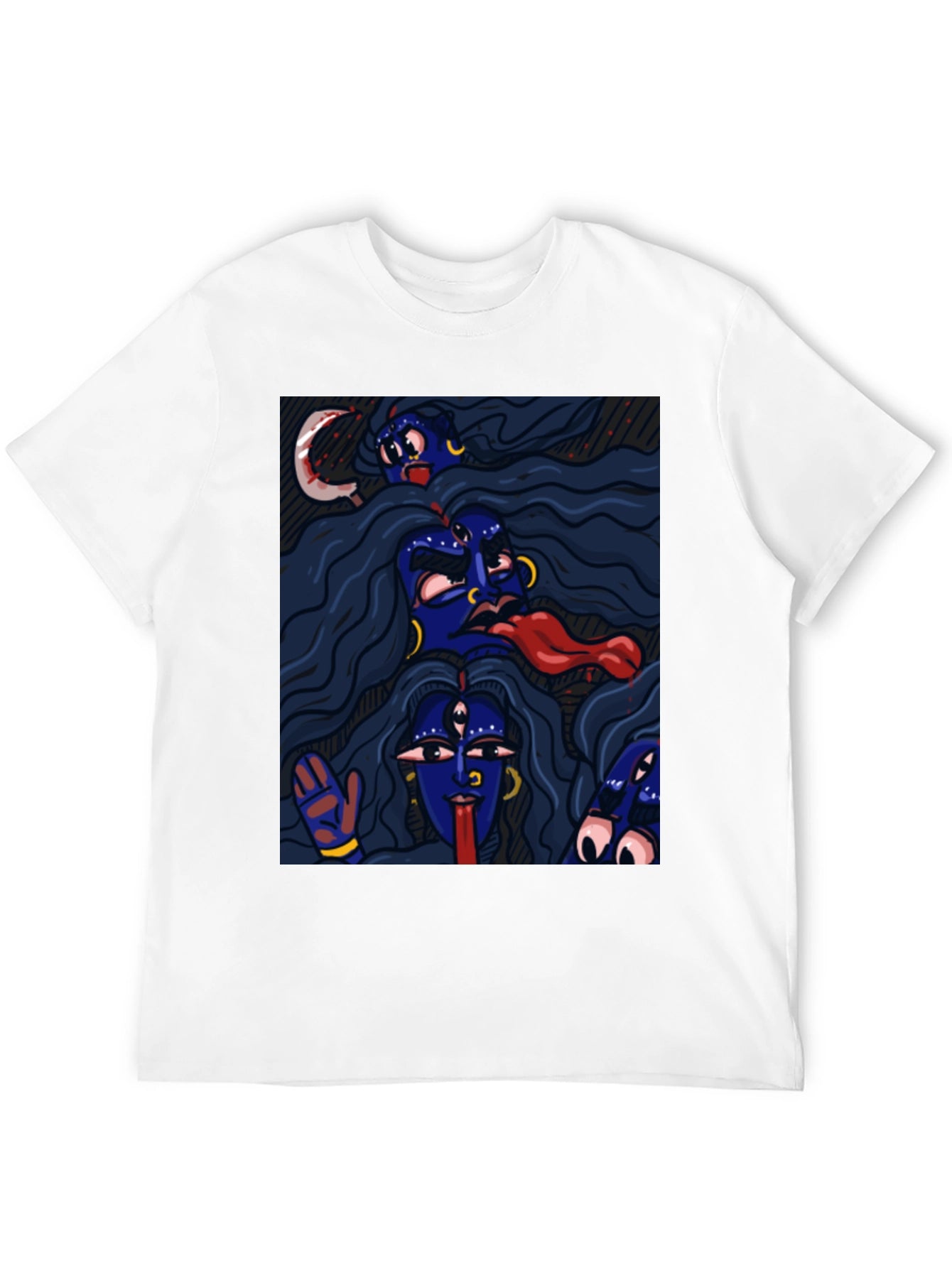 Kali Ma Graphic Tee - Unisex Black T-Shirt