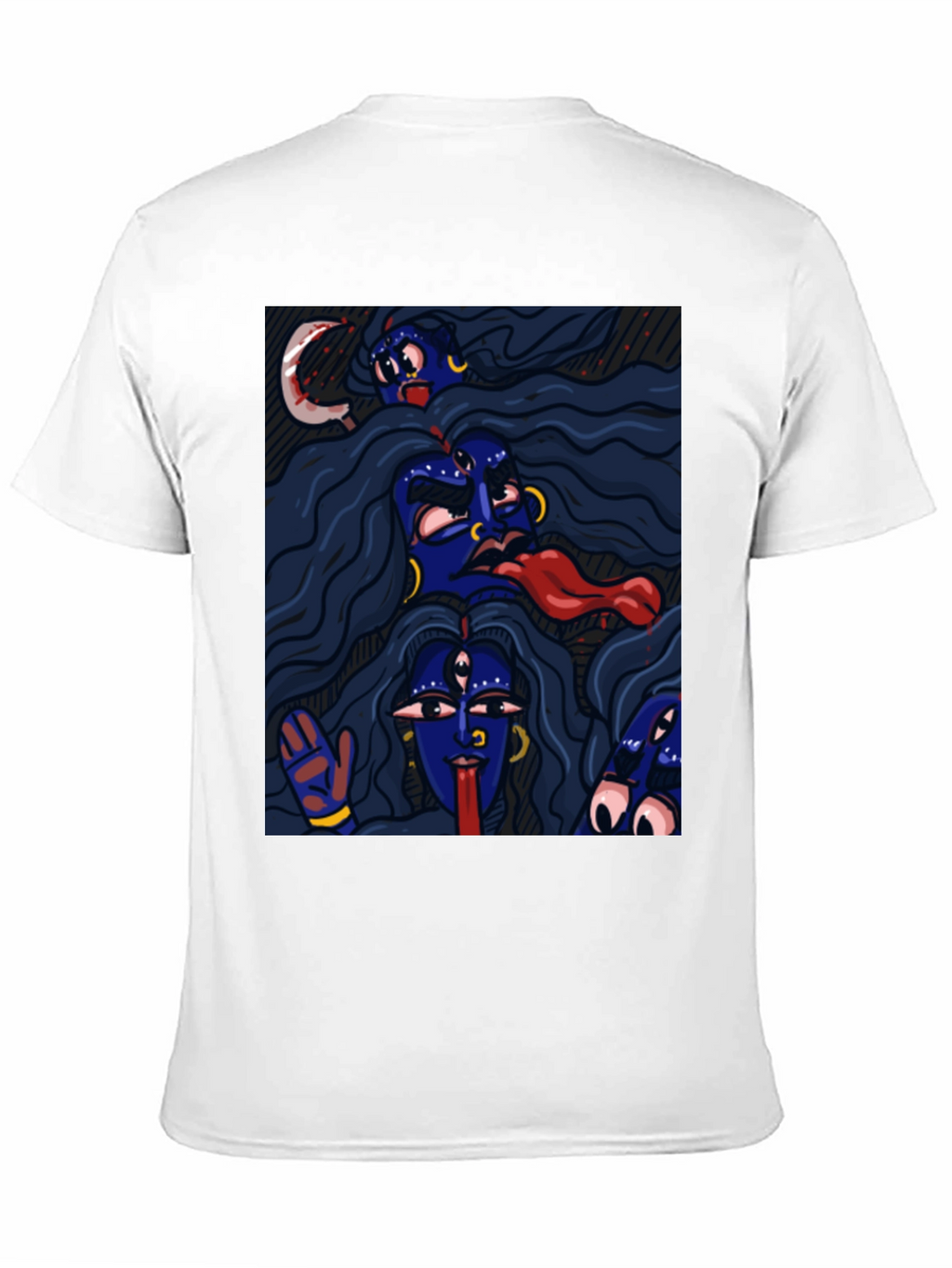 Kali Ma Graphic Tee - Unisex Black T-Shirt