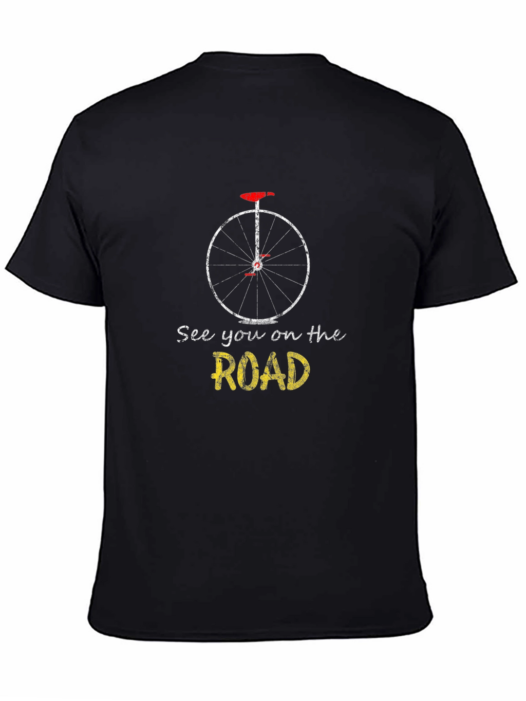 See You On the Road Graphic T-Shirt - Black