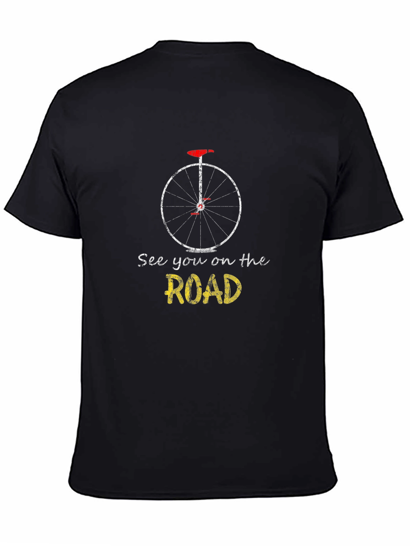 See You On the Road Graphic T-Shirt - Black