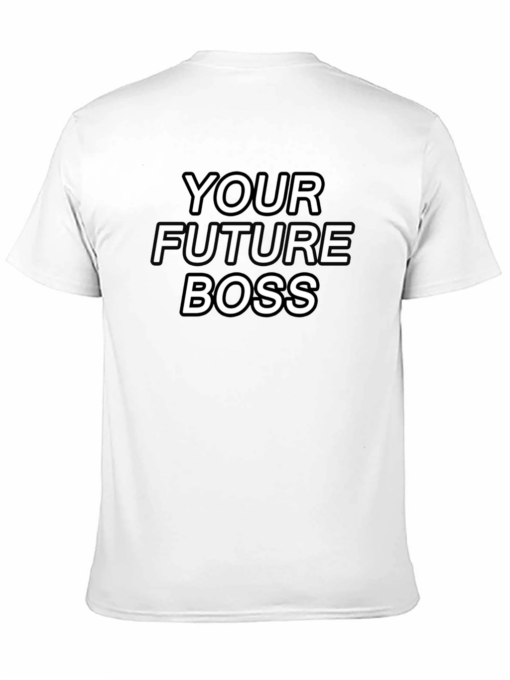 Your Future Boss Black T-Shirt - Bold Statement Tee