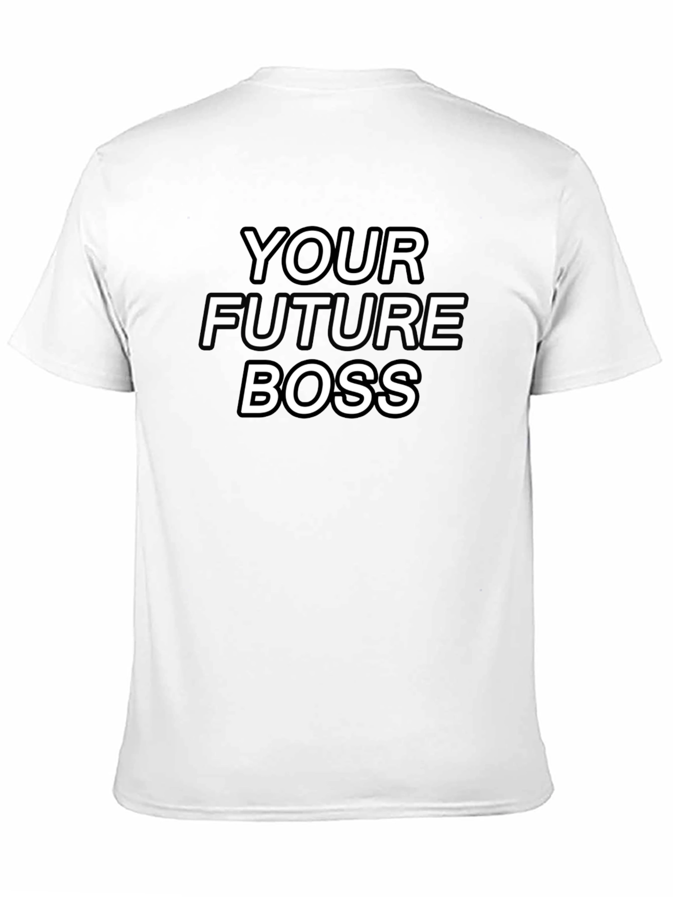 Your Future Boss Black T-Shirt - Bold Statement Tee