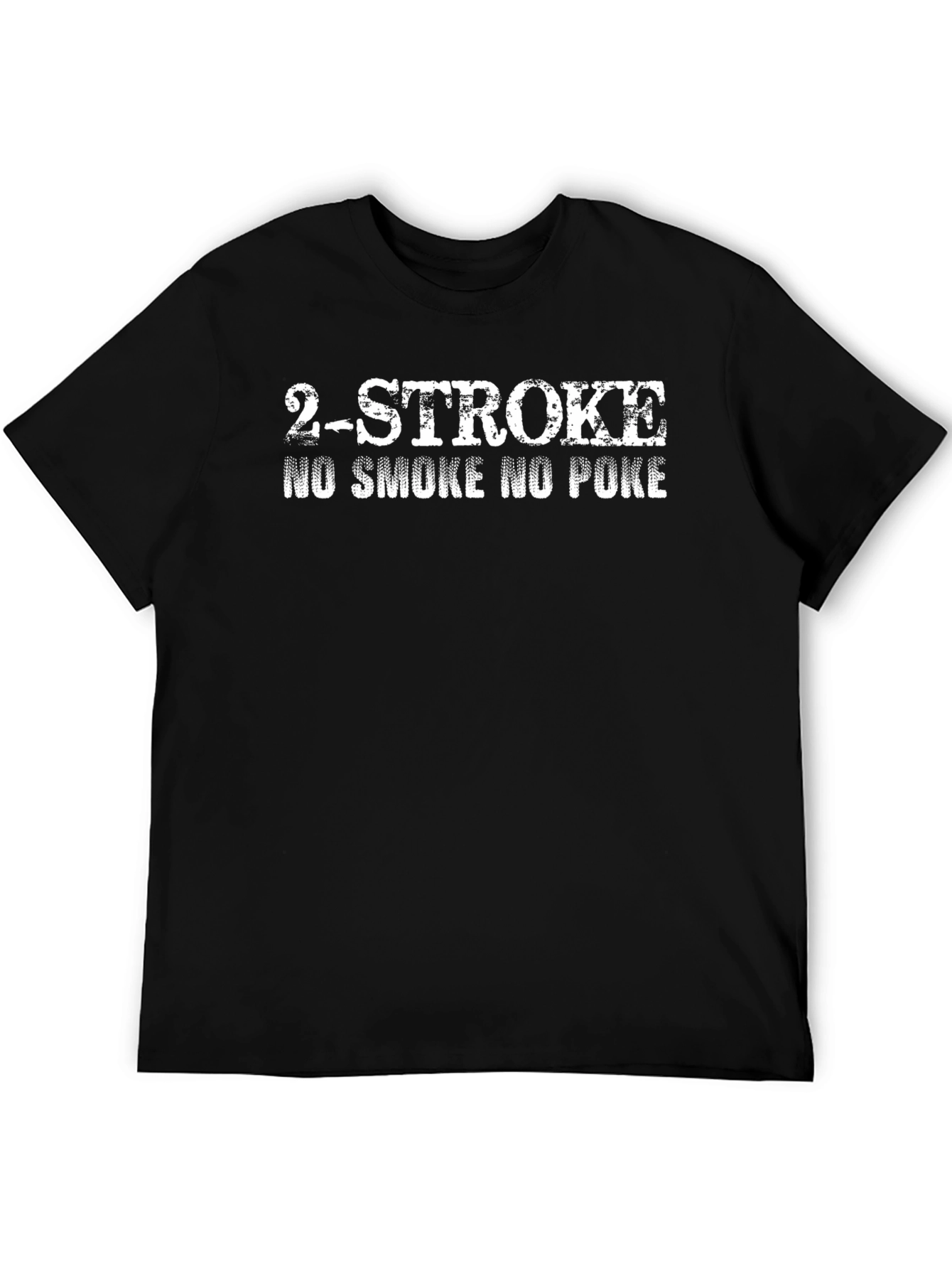 2-Stroke No Smoke No Poke Graphic Tee