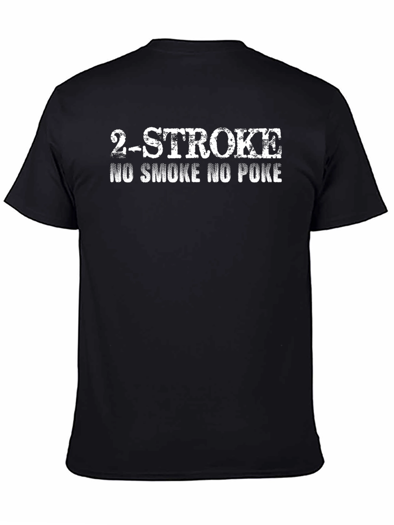 2-Stroke No Smoke No Poke Graphic Tee