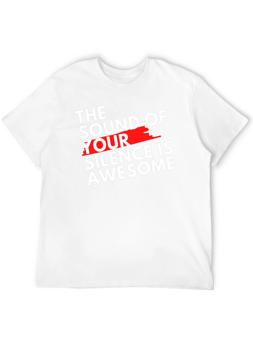 Silence is Awesome Graphic Tee