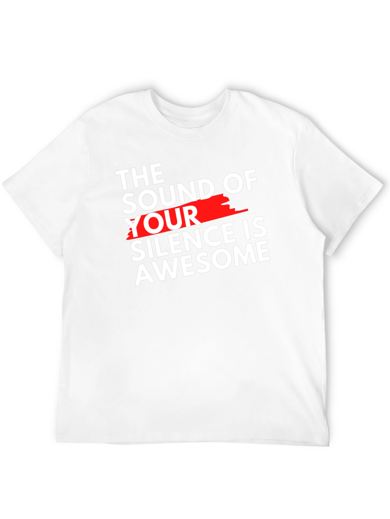 Silence is Awesome Graphic Tee