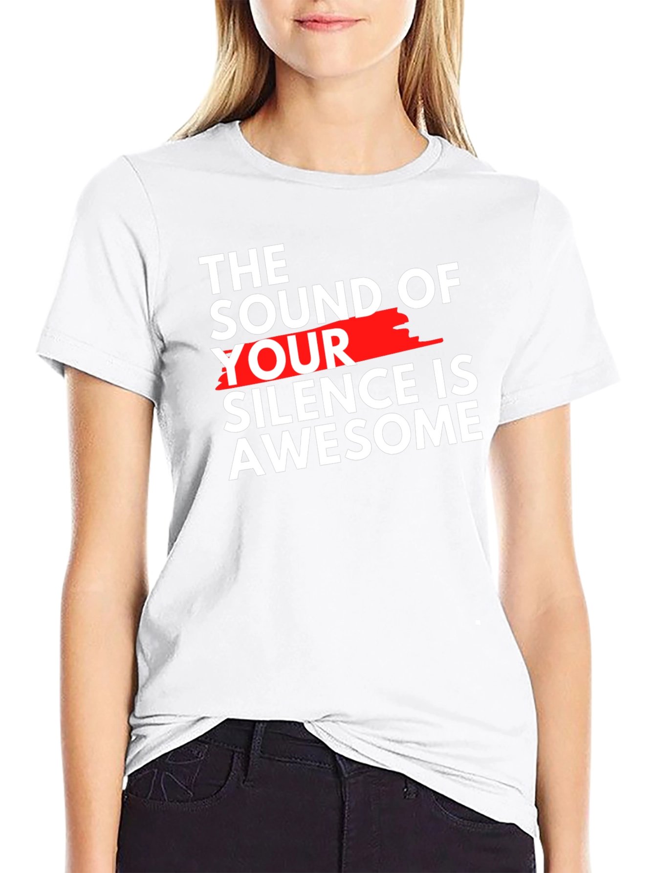 Silence is Awesome Graphic Tee
