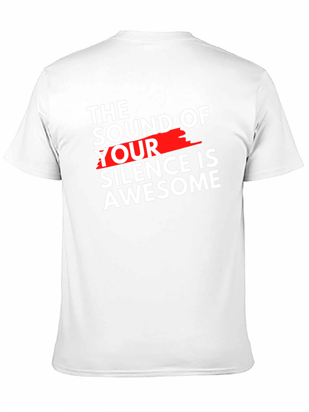 Silence is Awesome Graphic Tee