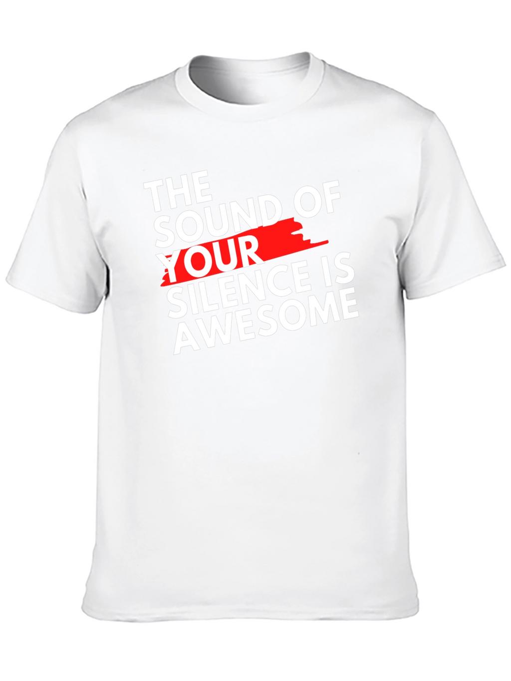 Silence is Awesome Graphic Tee
