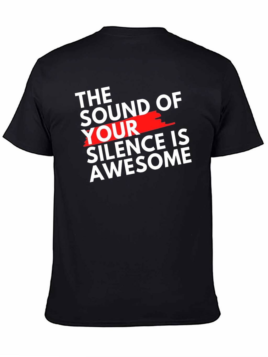 Silence is Awesome Graphic Tee