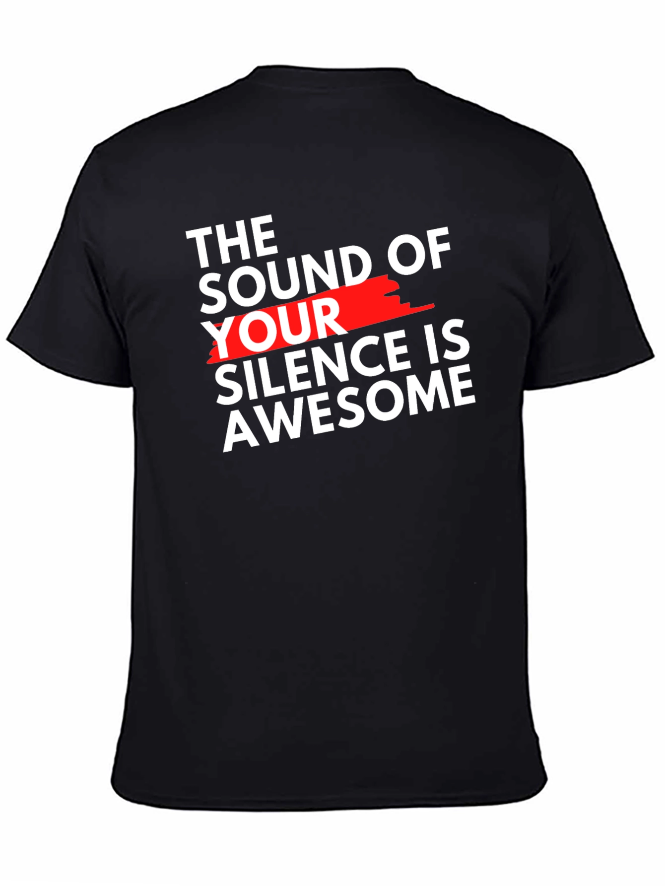 Silence is Awesome Graphic Tee