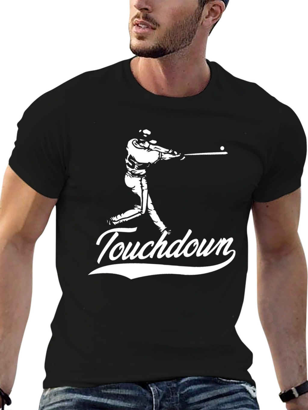 Touchdown Baseball Graphic Tee