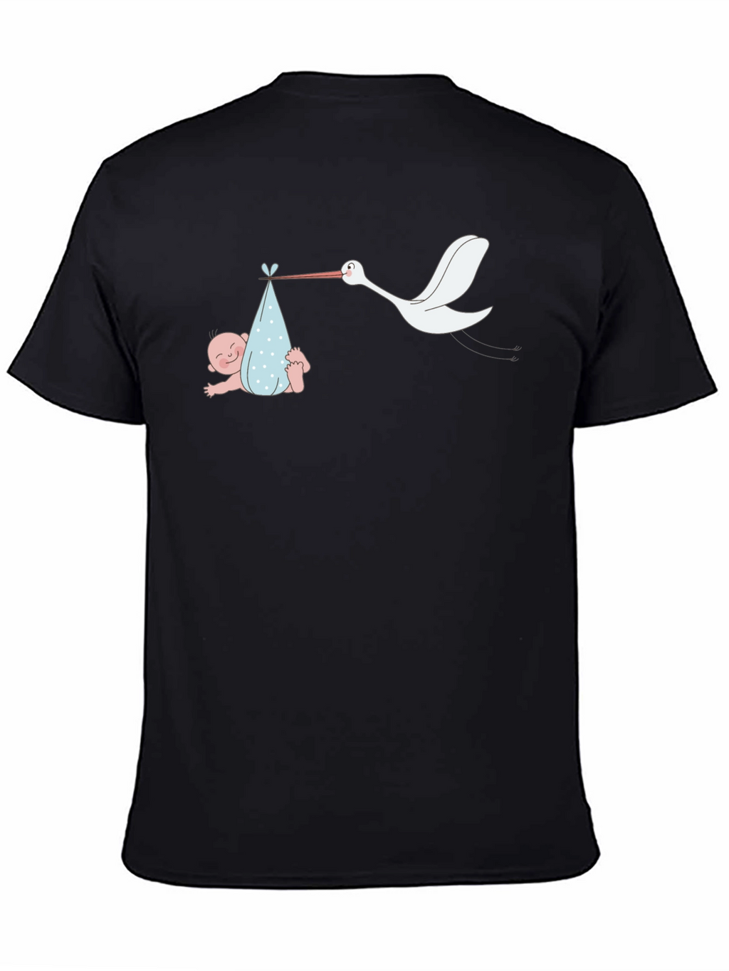 Stork Delivery Graphic T-Shirt