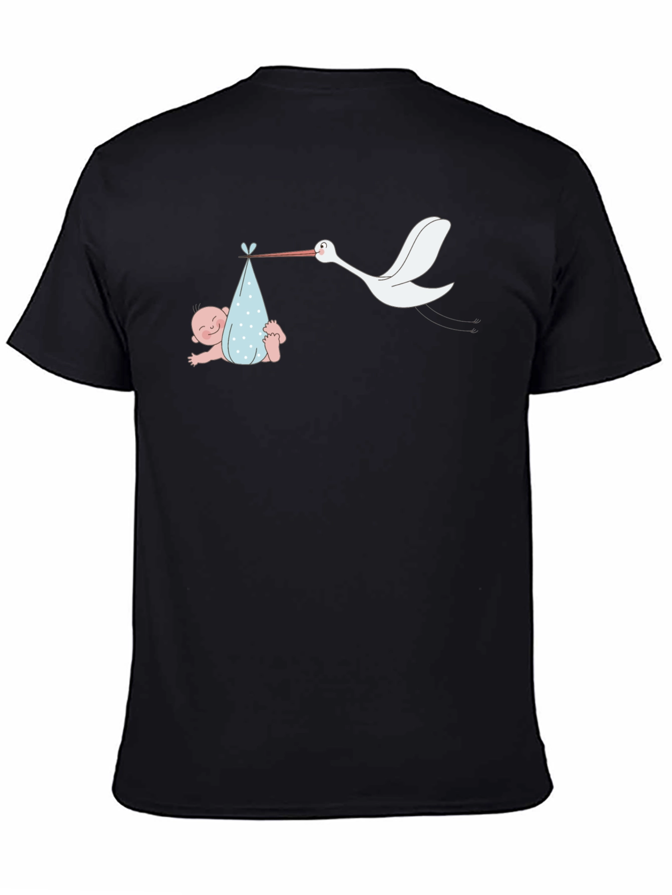 Stork Delivery Graphic T-Shirt