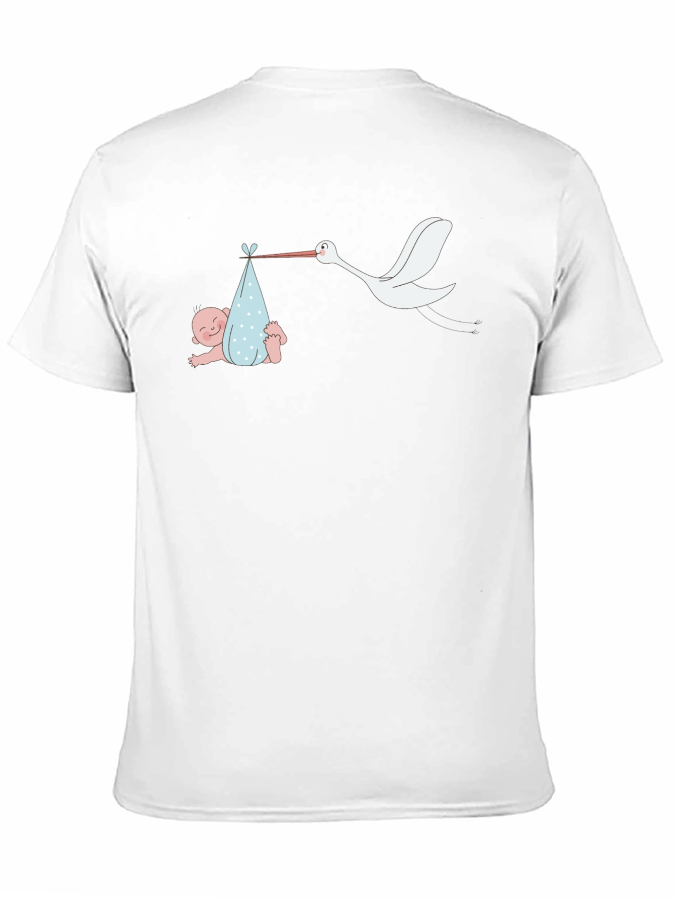 Stork Delivery Graphic T-Shirt