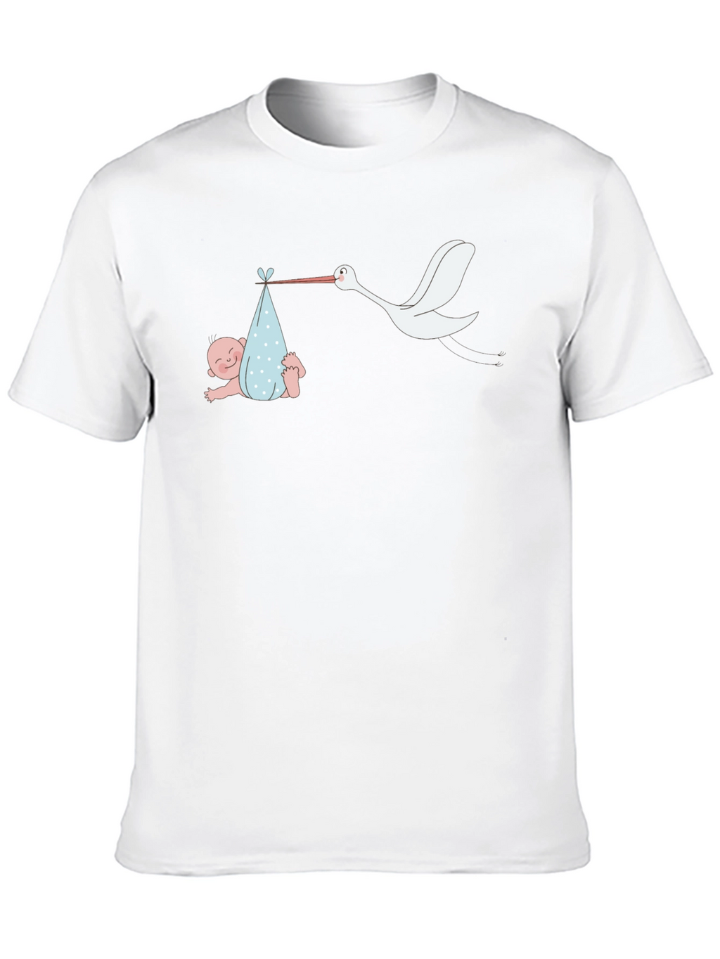 Stork Delivery Graphic T-Shirt