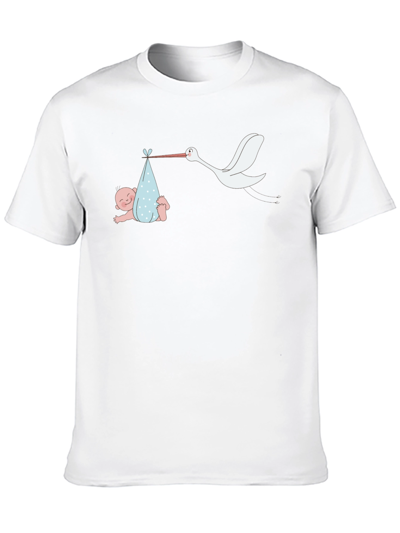 Stork Delivery Graphic T-Shirt