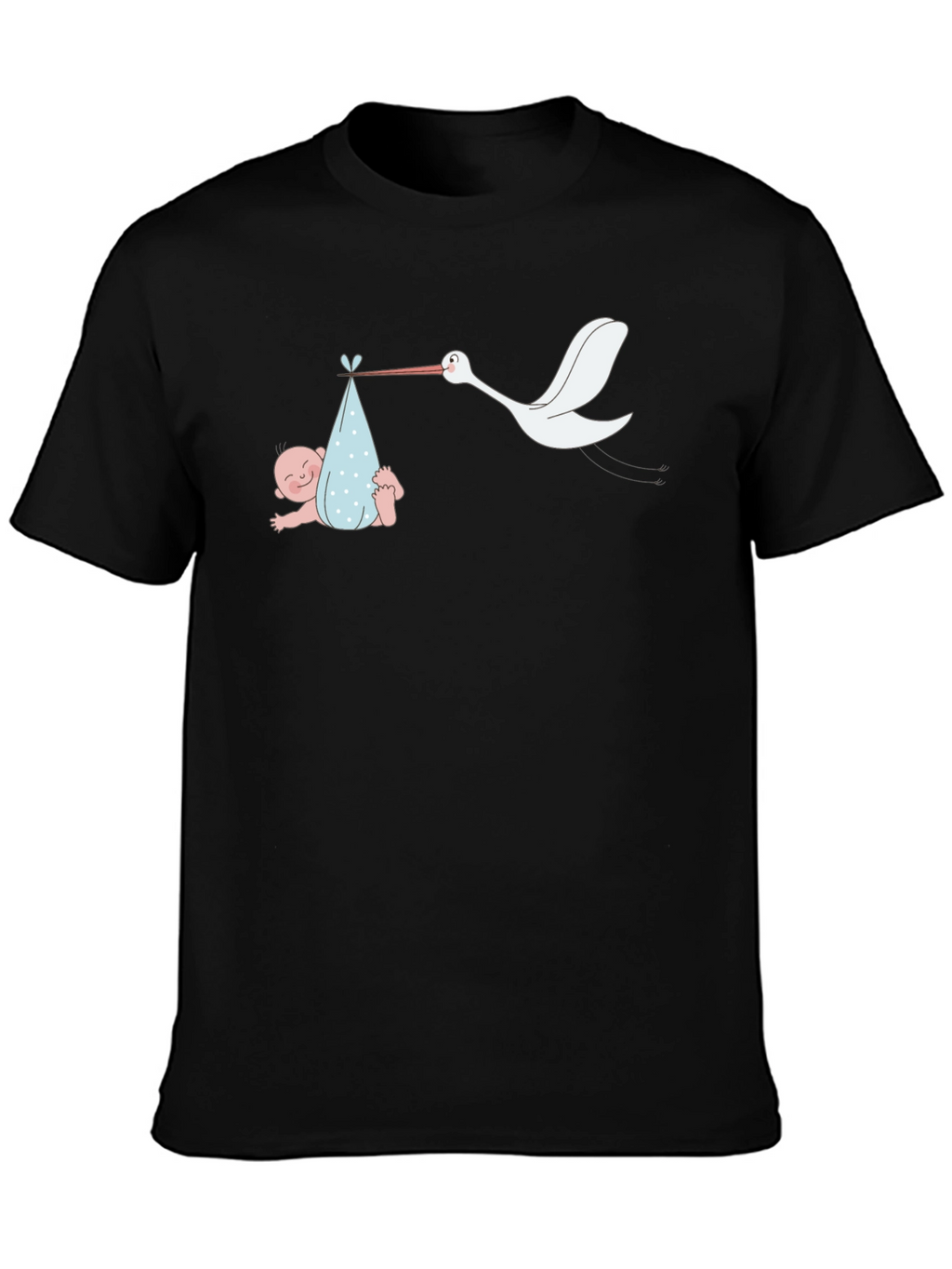 Stork Delivery Graphic T-Shirt