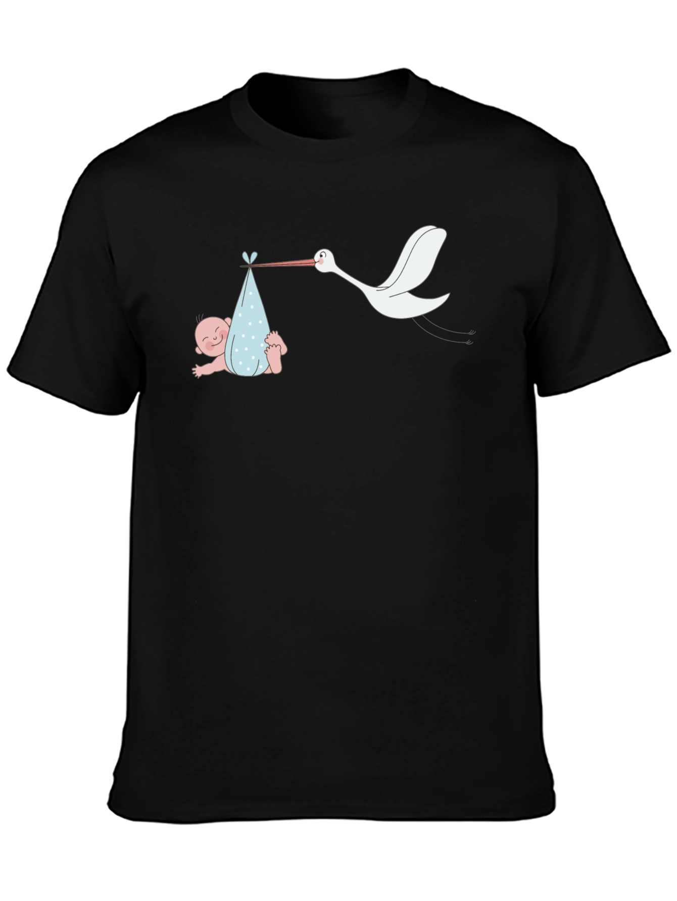 Stork Delivery Graphic T-Shirt
