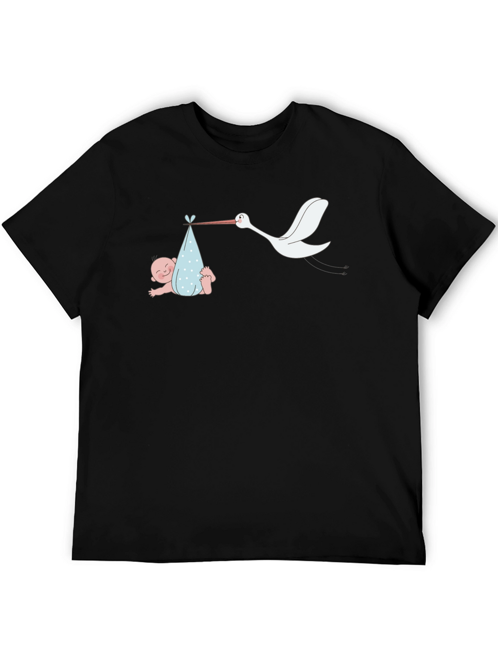 Stork Delivery Graphic T-Shirt