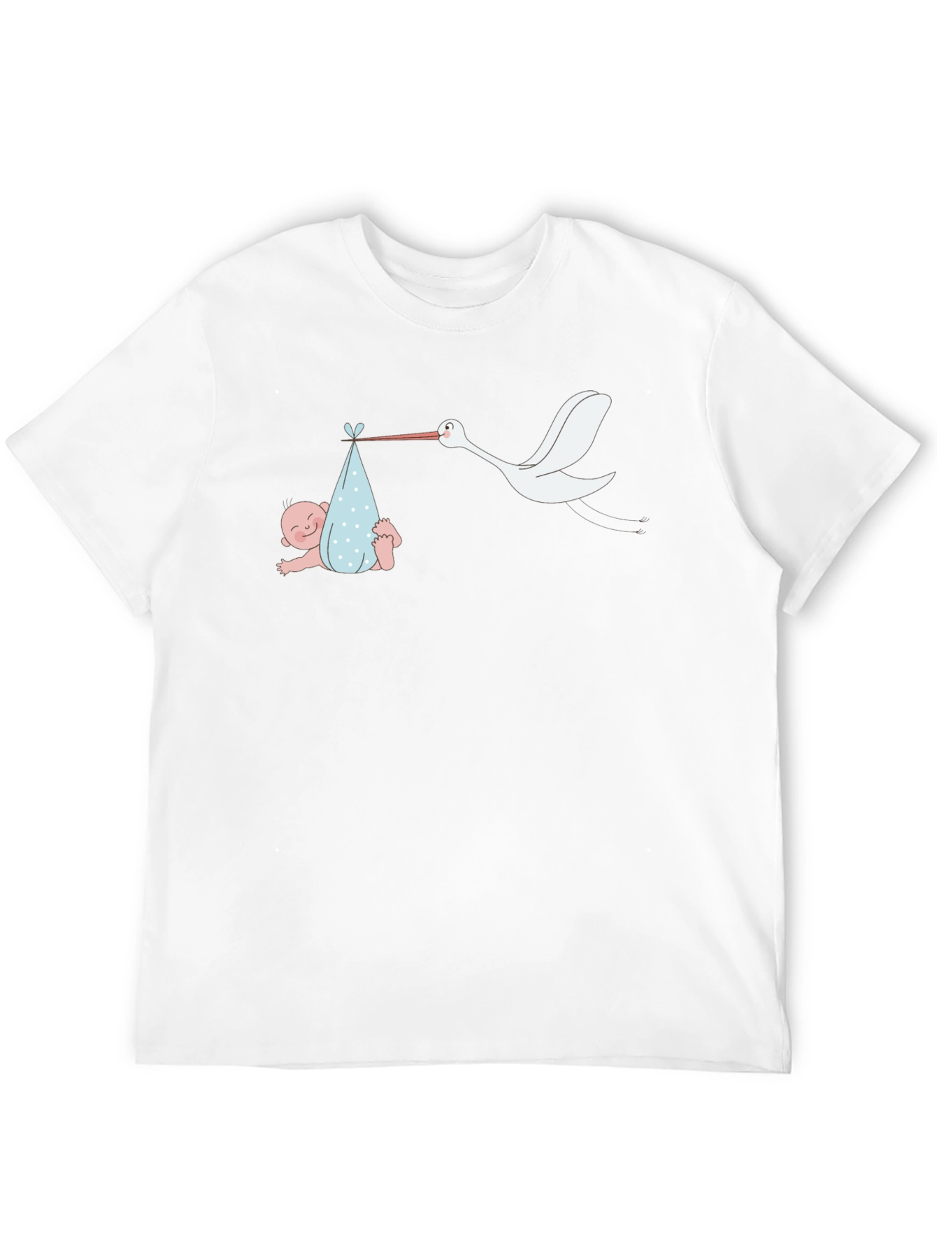 Stork Delivery Graphic T-Shirt