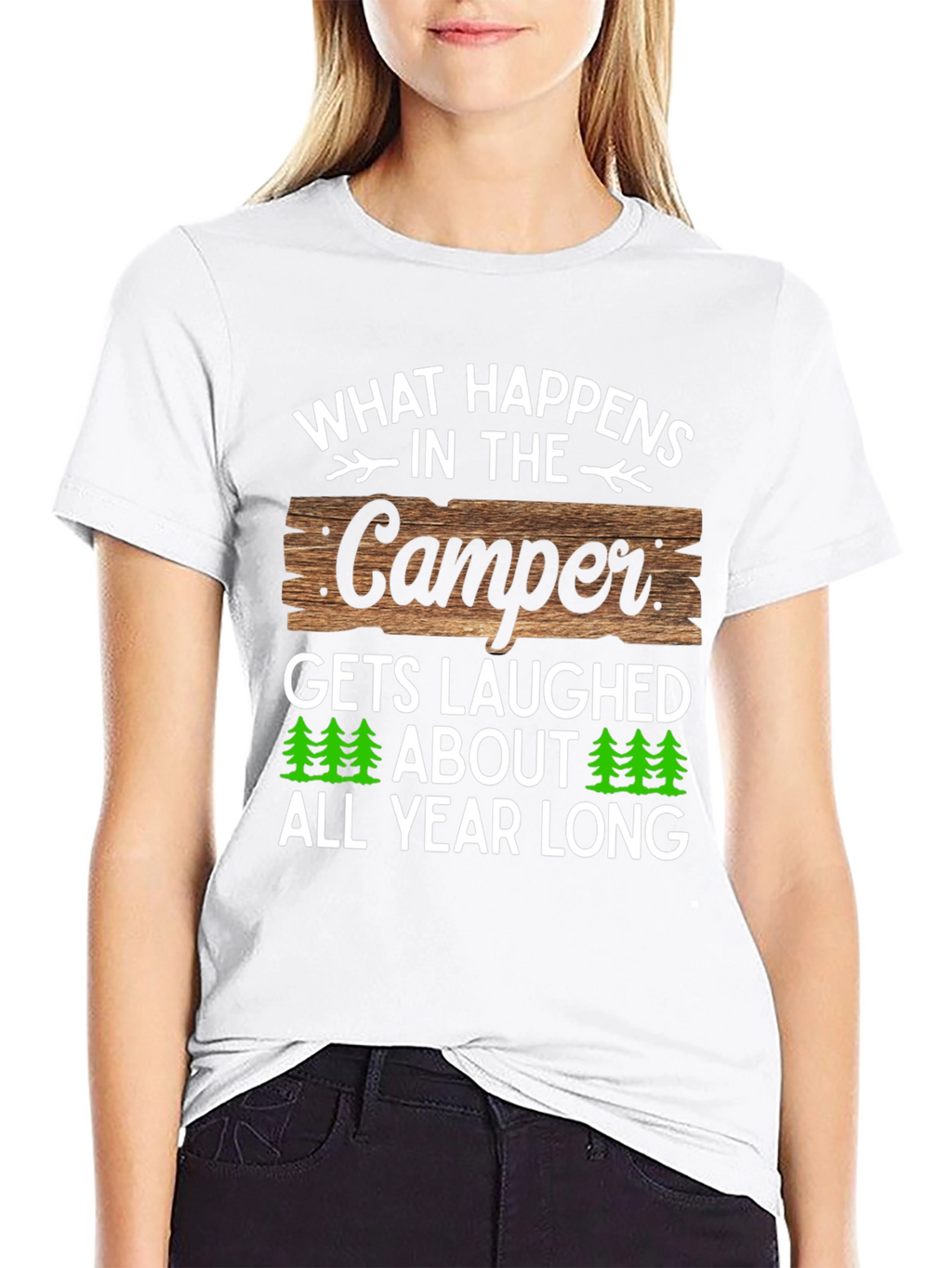 Camper Laughs Graphic T-Shirt