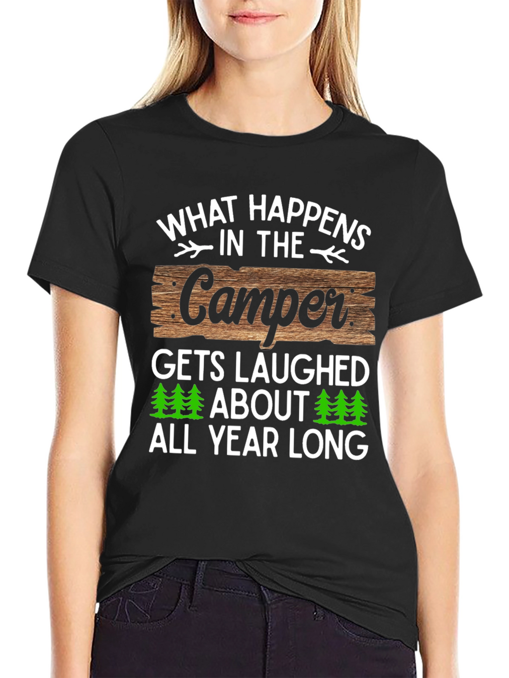 Camper Laughs Graphic T-Shirt