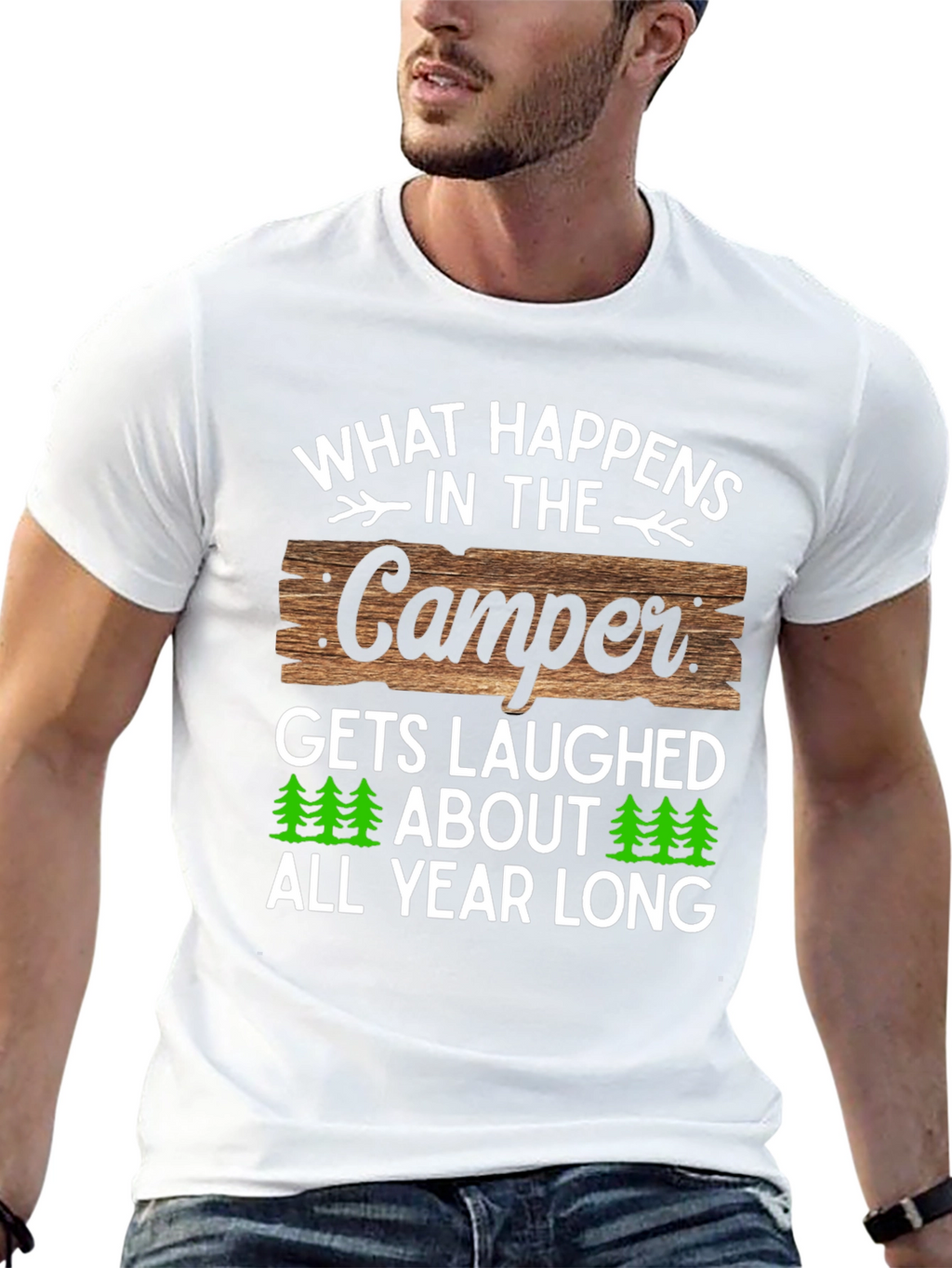 Camper Laughs Graphic T-Shirt