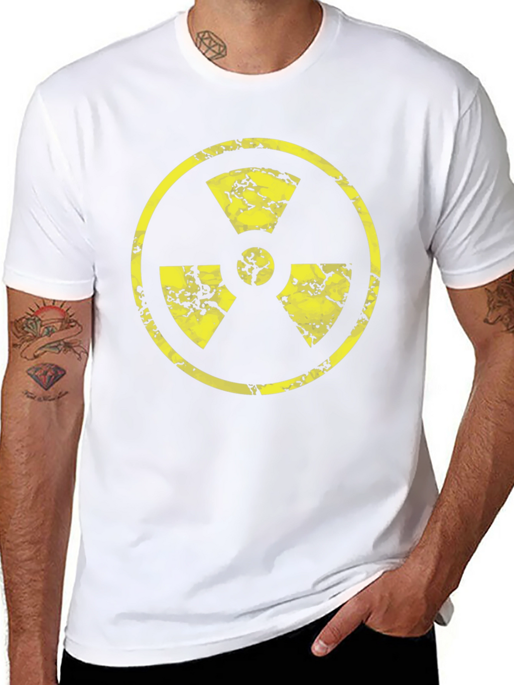 Radioactive Symbol Graphic T-Shirt