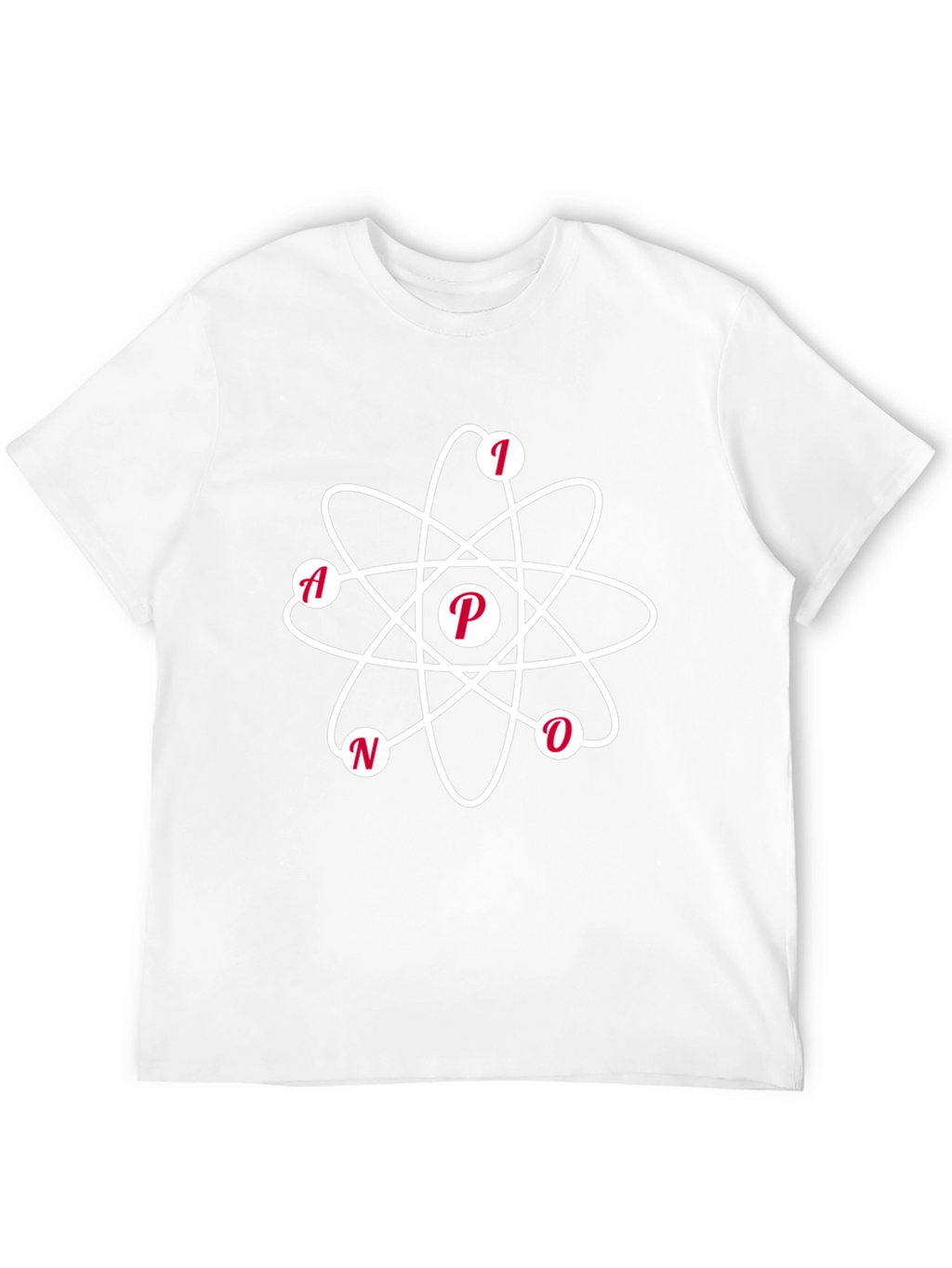 NANO Atom Design Black T-Shirt