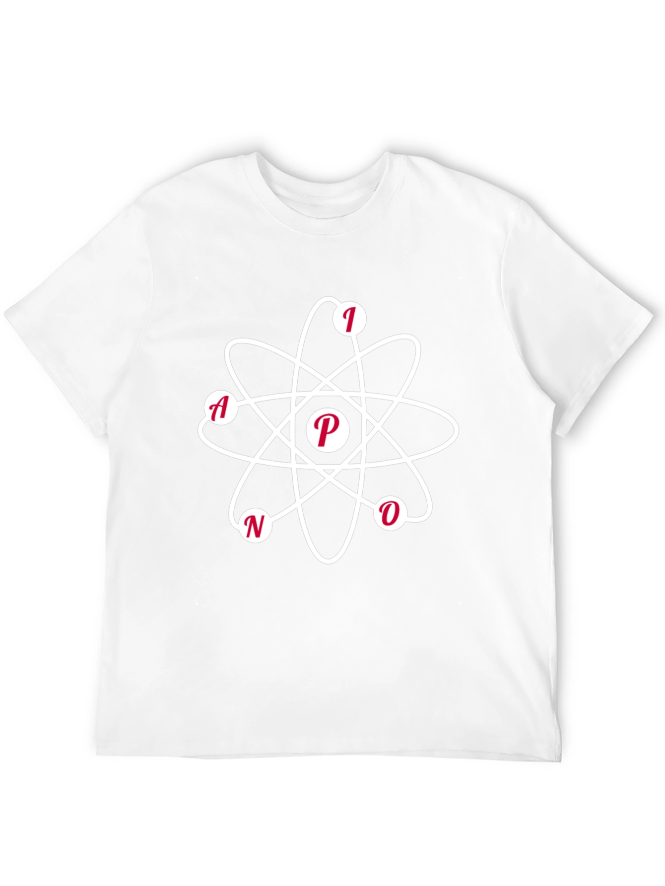 NANO Atom Design Black T-Shirt